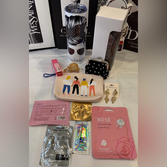 ARE YOU A POSHTITUTE? NIB TUMBLER FEATURES A HIGH MAINTENANCE LADY READY TO POSH - Picture 3 of 6